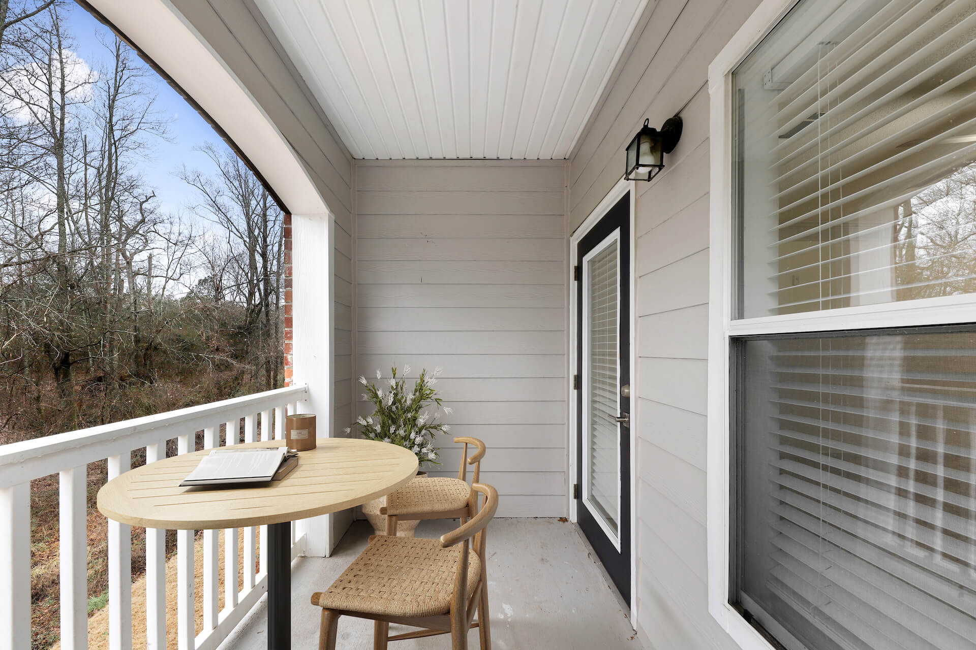 Apartment balcony